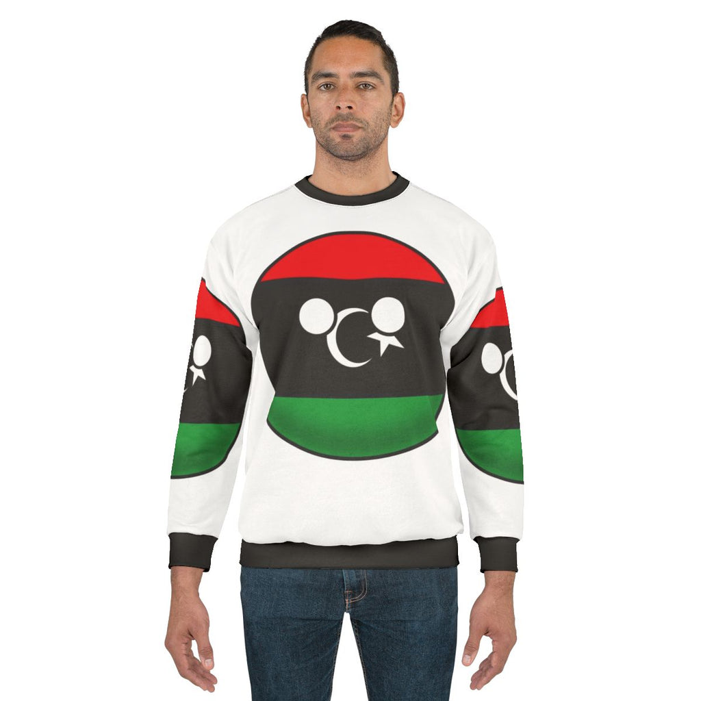 Libya Countryball Graphic Sweatshirt
