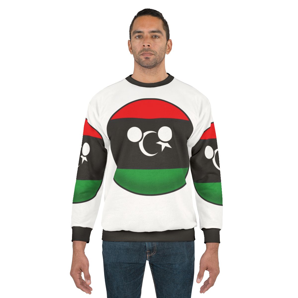 Libya Countryball Graphic Sweatshirt