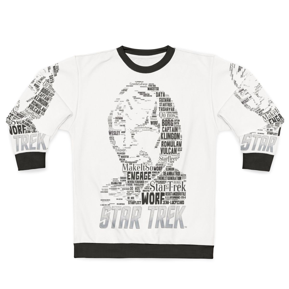 Lieutenant Worf Star Trek Next Generation Scifi Sweatshirt
