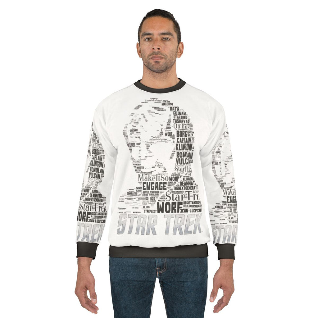 Lieutenant Worf Star Trek Next Generation Scifi Sweatshirt