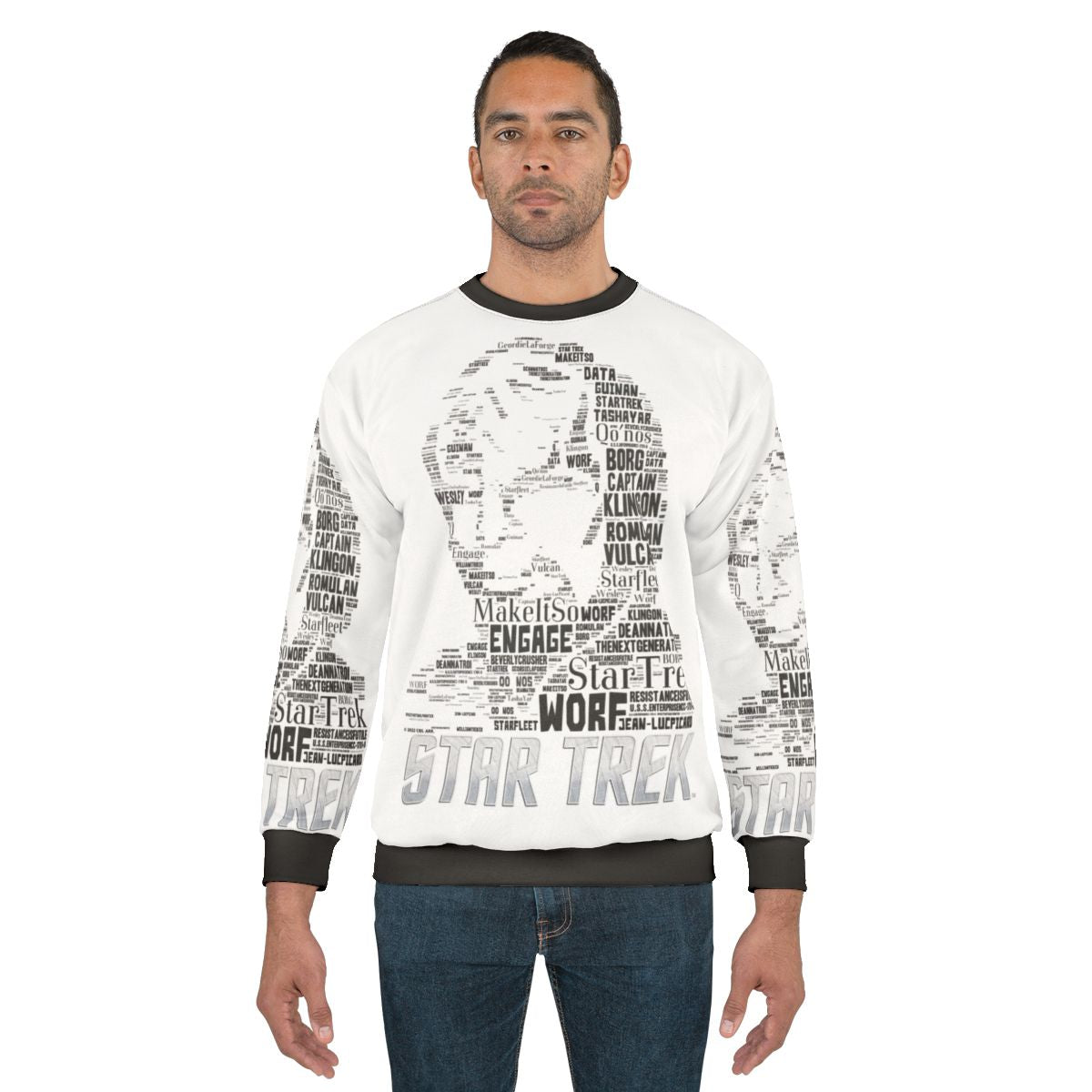 Lieutenant Worf Star Trek Next Generation Scifi Sweatshirt