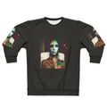 Bodypaint Sweatshirt with Life and Death Graphic