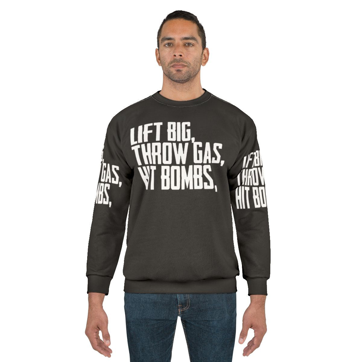Lift Big Powerlifting Gym Sweatshirt