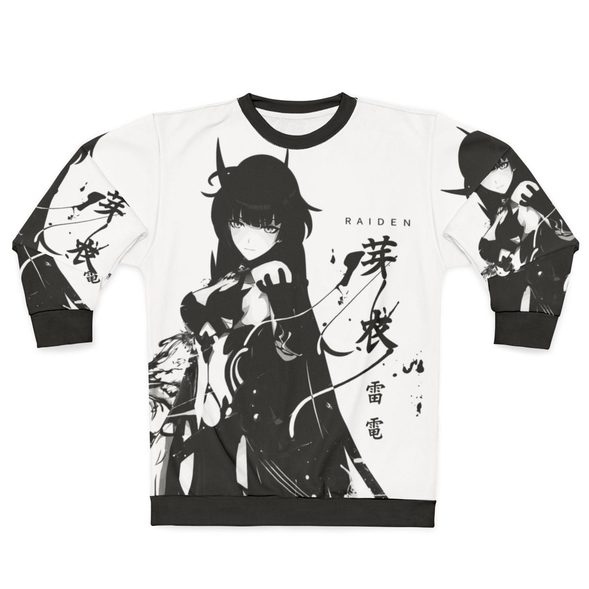 Lightning Raiden Sweatshirt - Honkai Impact 3rd Anime Girl