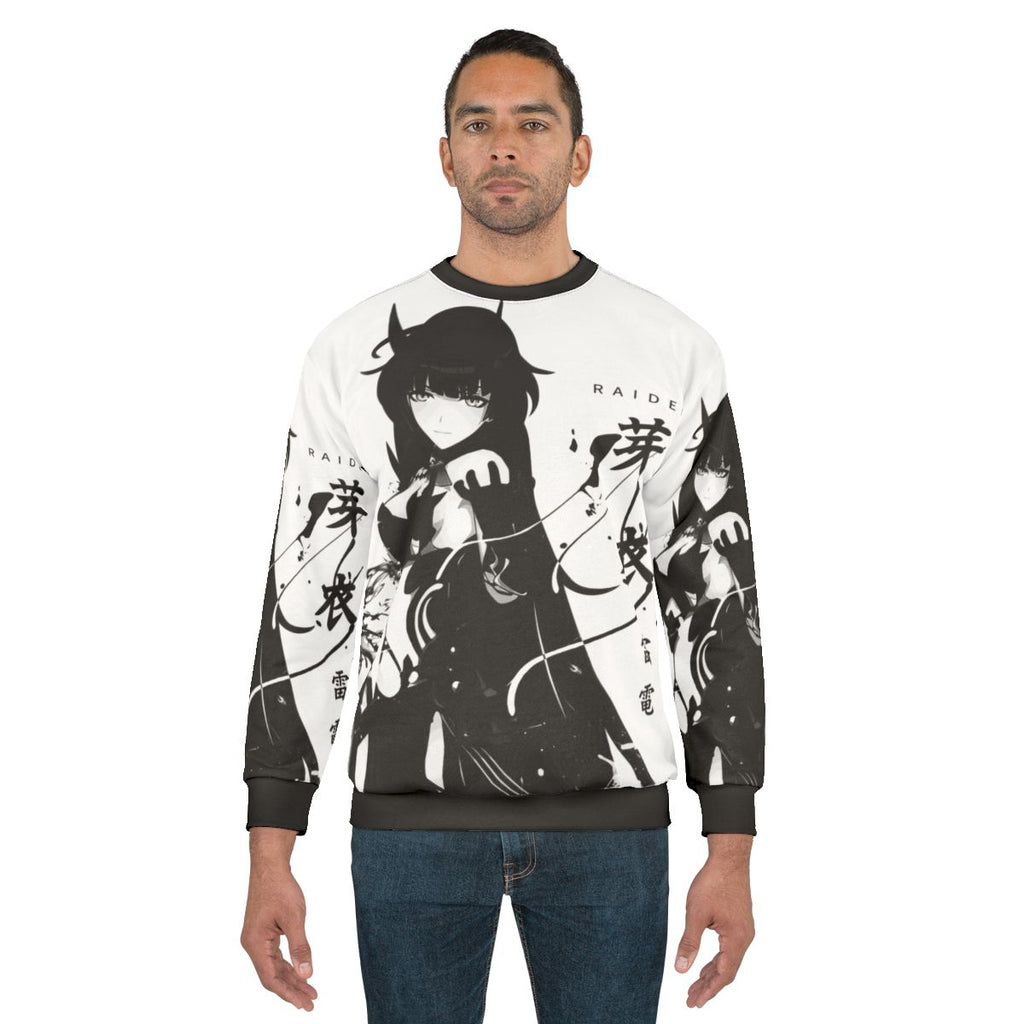 Lightning Raiden Sweatshirt - Honkai Impact 3rd Anime Girl