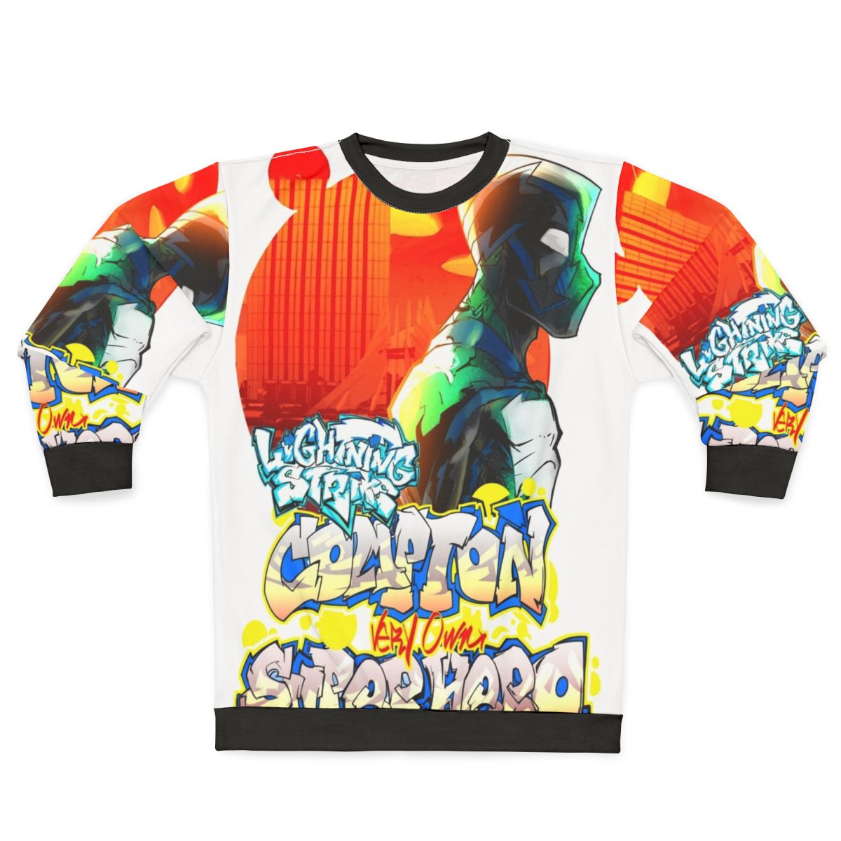 Compton Superhero Lightning Strike Sweatshirt