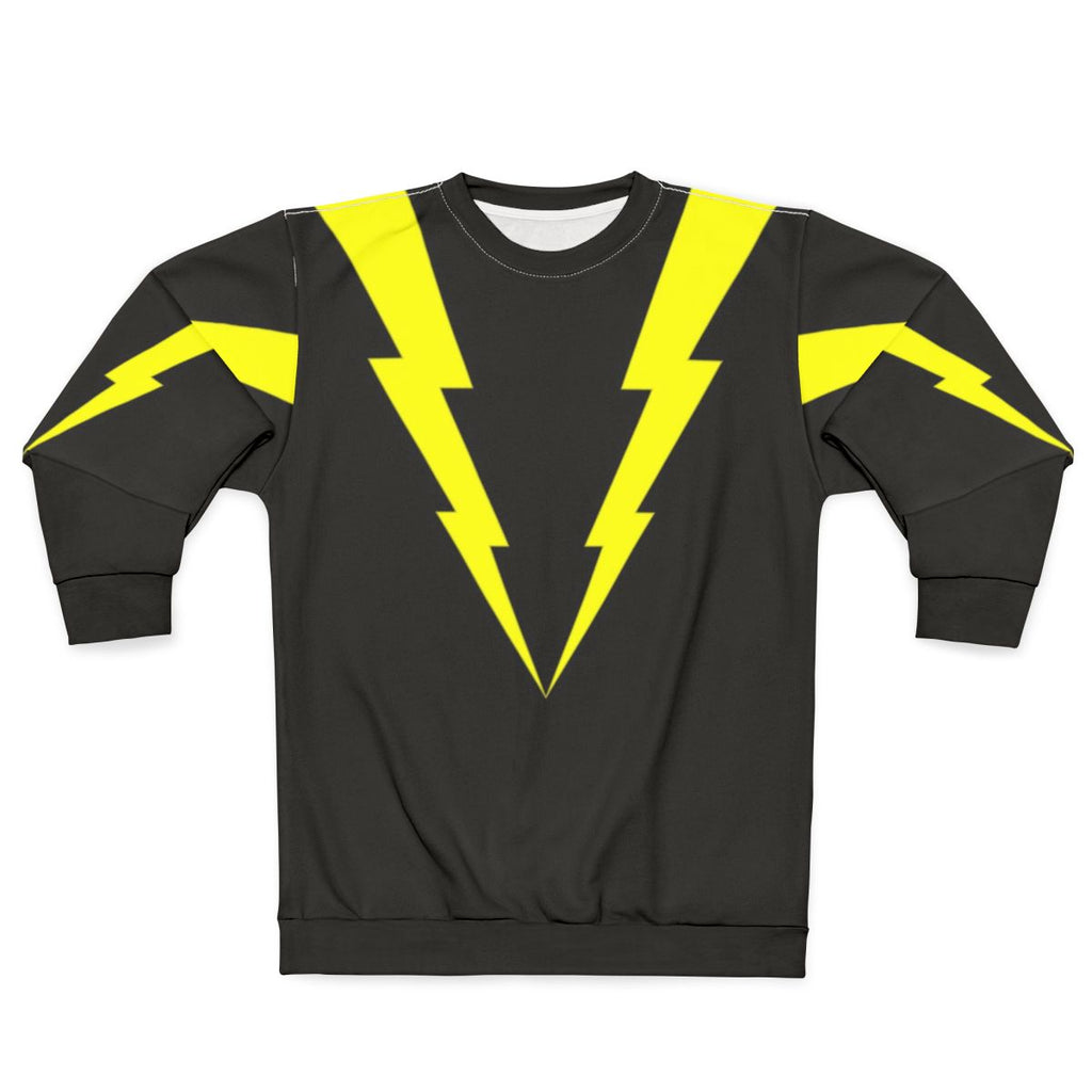 Lightning bolt superhero sci-fi sweatshirt