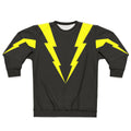 Lightning bolt superhero sci-fi sweatshirt