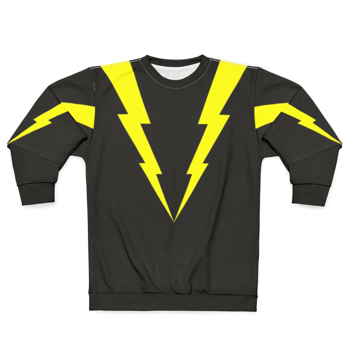 Lightning bolt superhero sci-fi sweatshirt