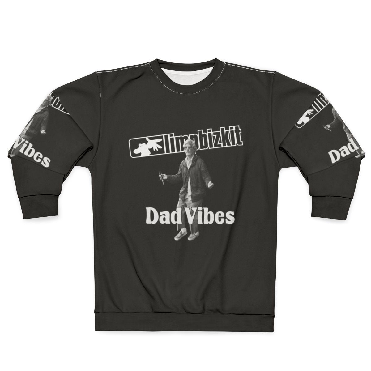 Limp Bizkit Rapcore Band New Single Dad Vibes Logo Sweatshirt