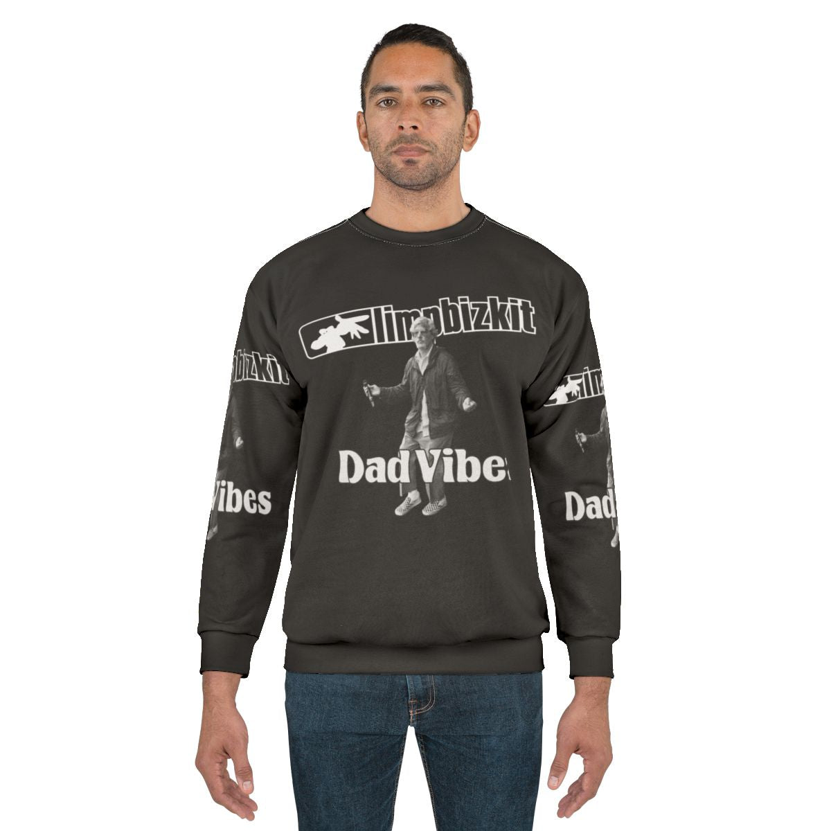 Limp Bizkit Rapcore Band New Single Dad Vibes Logo Sweatshirt