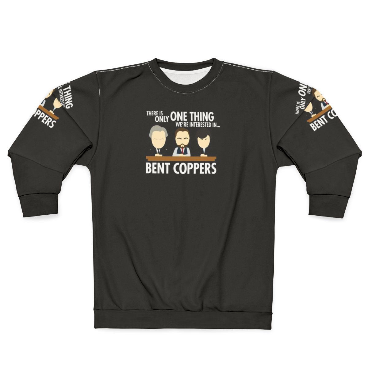 Line of Duty Bent Cops Police Corruption AC12 Sweatshirt