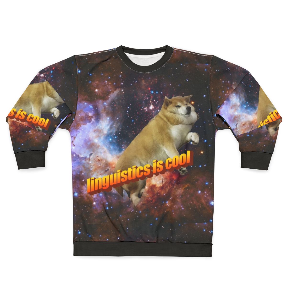 Linguistics Doggo Aesthetic Shiba Inu Sweatshirt