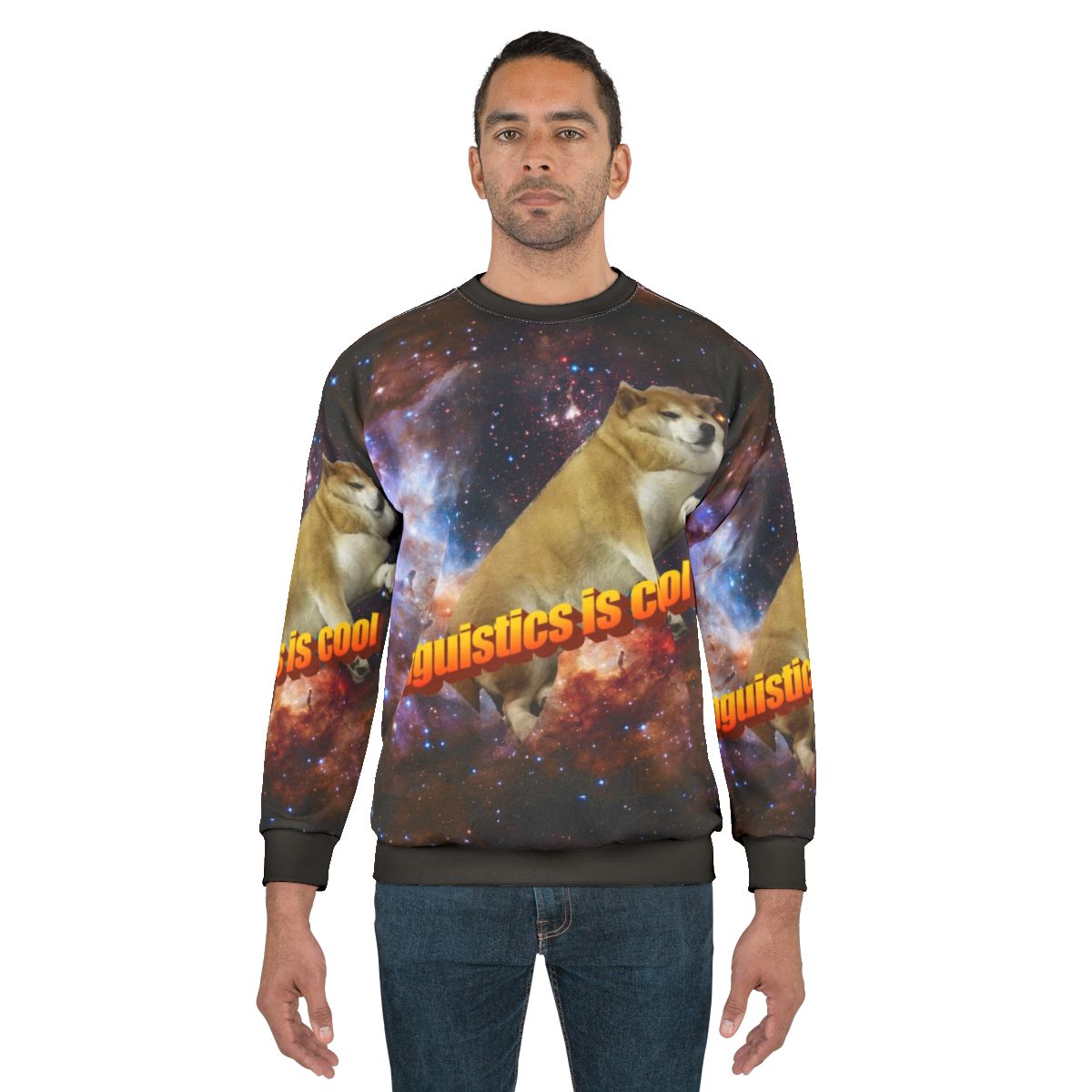Linguistics Doggo Aesthetic Shiba Inu Sweatshirt
