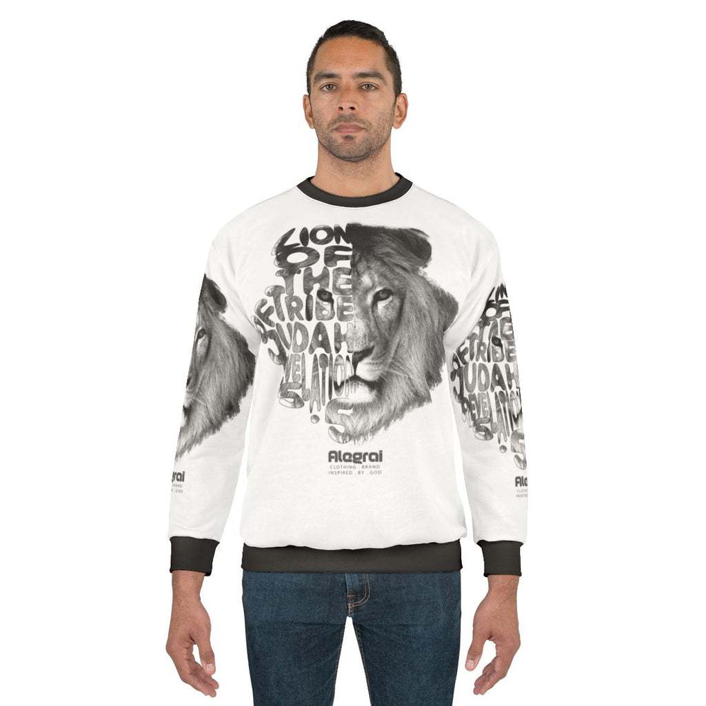 Lion of the Tribe of Judah Christian Sweatshirt