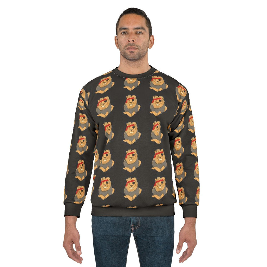 Lion pirate sweatshirt design
