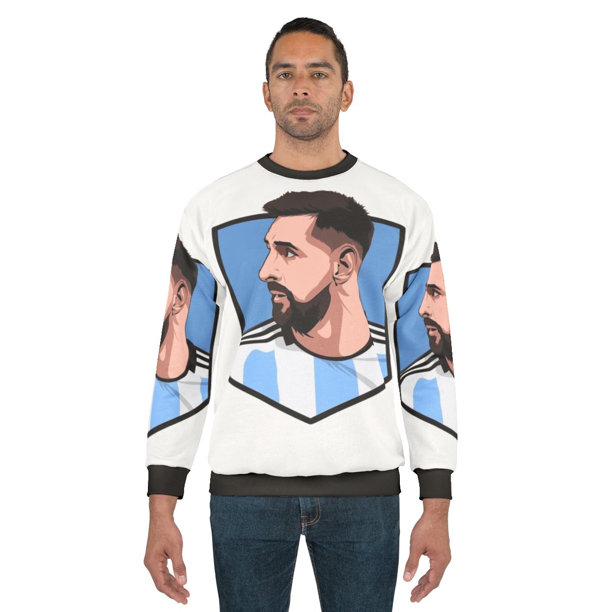 Lionel Messi Argentina National Team Soccer Sweatshirt