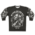 Lionheart Metal Music Sweatshirt with Grim Reaper Skull Design