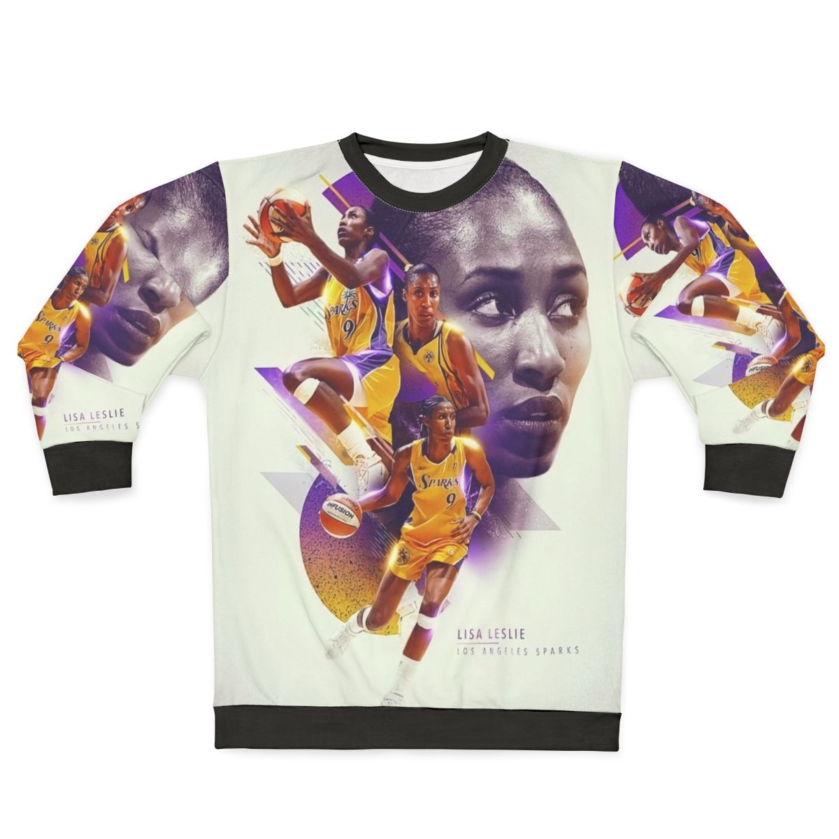 Lisa Leslie Women's Basketball Sweatshirt