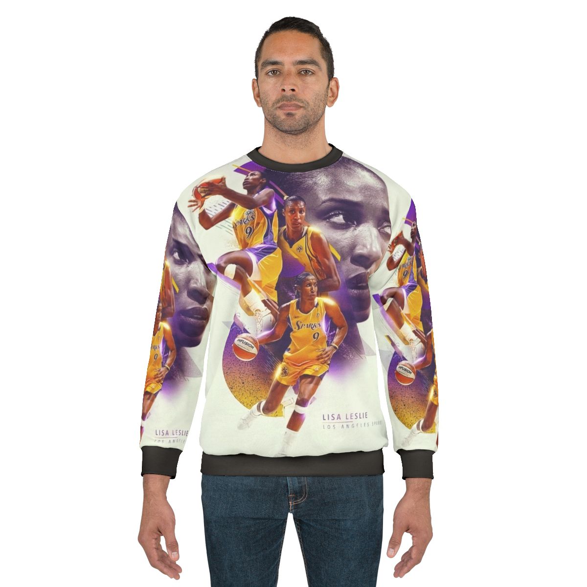 Lisa Leslie Women's Basketball Sweatshirt