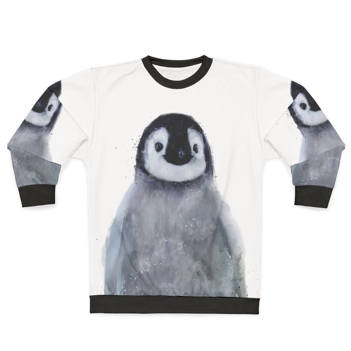 Cozy little penguin sweatshirt with cute arctic animal design
