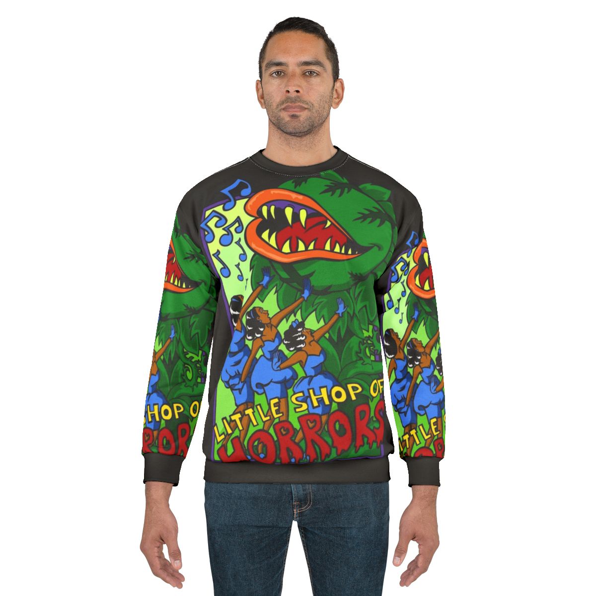 Little Shop Of Horrors Audrey II 80s Musicals Sweatshirt
