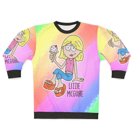 Lizzie McGuire Cartoon Graphic Sweatshirt