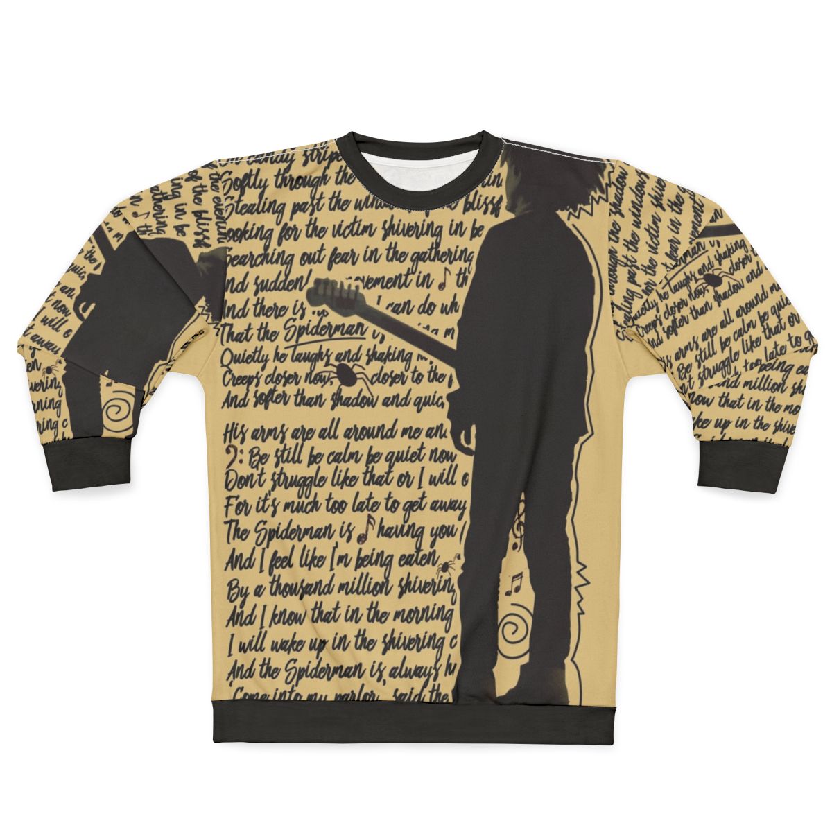 Dark Music Lullaby Sweatshirt featuring Robert Smith of The Cure