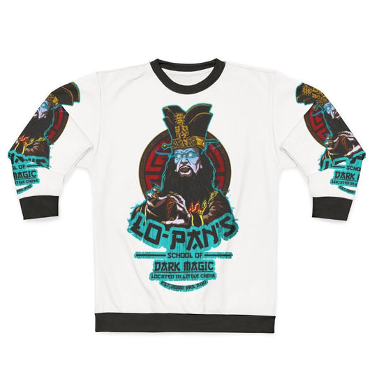 Lo Pan's Dark Magic School Sweatshirt with Mystical Design