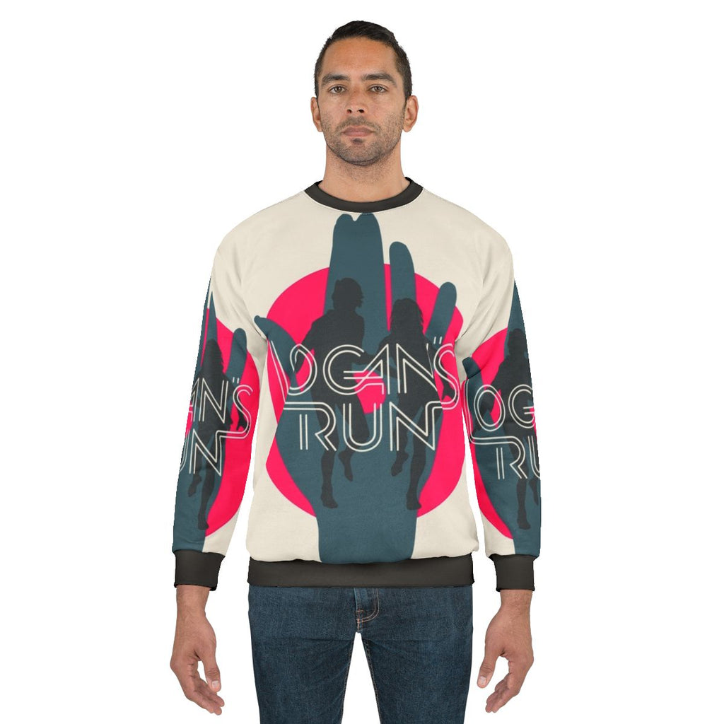 Logan's Run 1976 sci-fi movie inspired sweatshirt