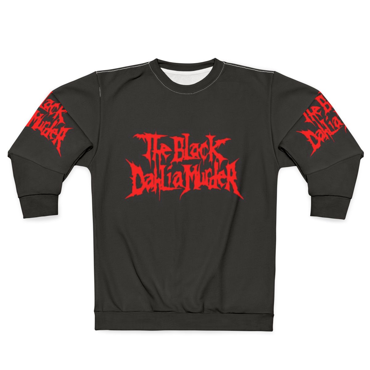 Black Dahlia Murder Logo Sweatshirt - Death Metal Band Merchandise