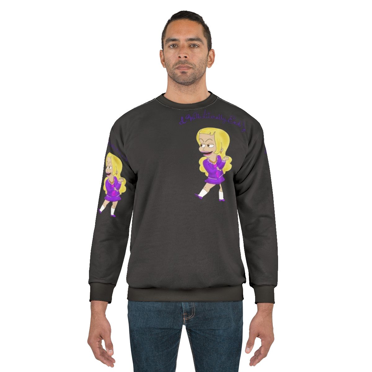 Lola "I Will Literally End You" Big Mouth Netflix Sweatshirt