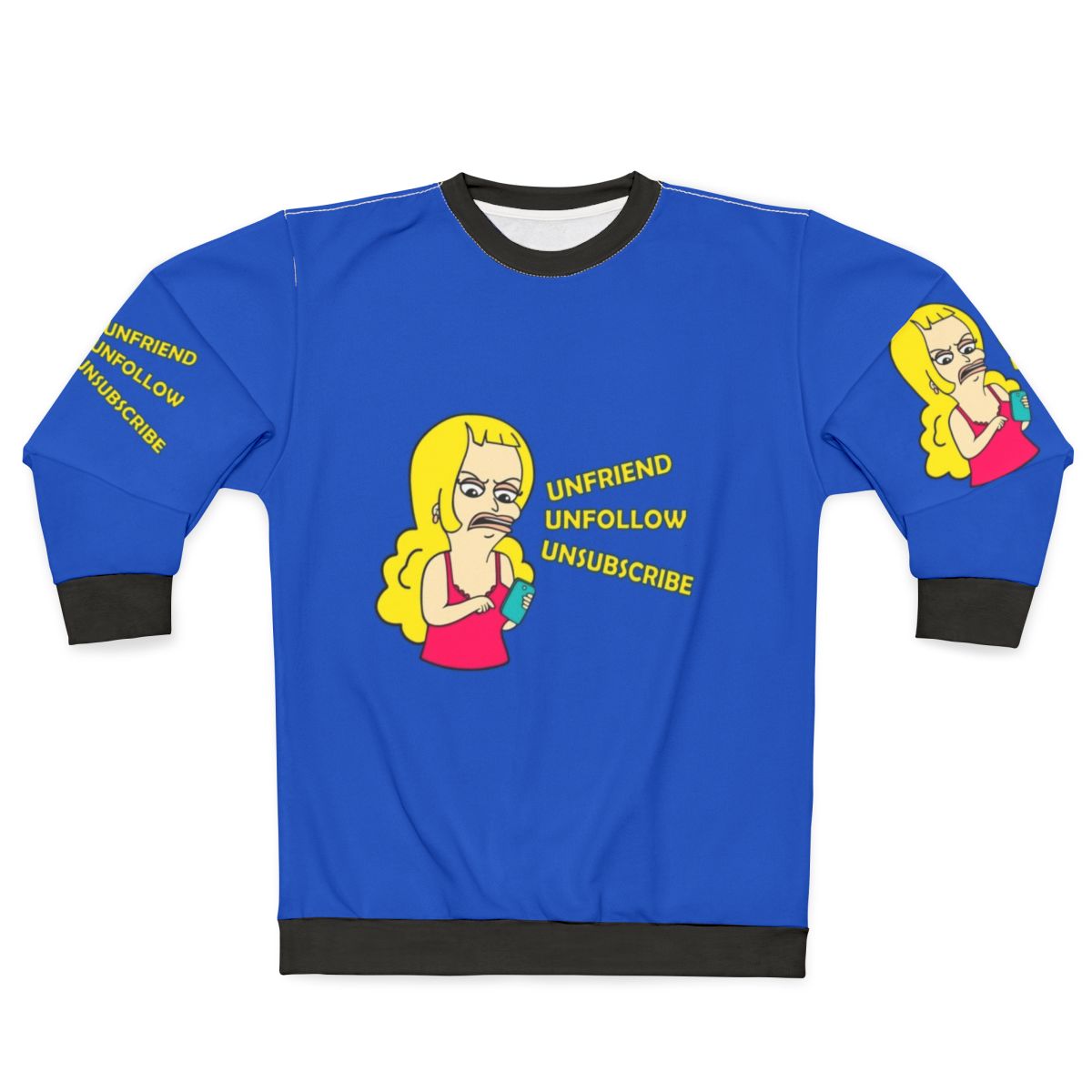 Big Mouth Netflix Lola Skumpy Cartoon Sweatshirt