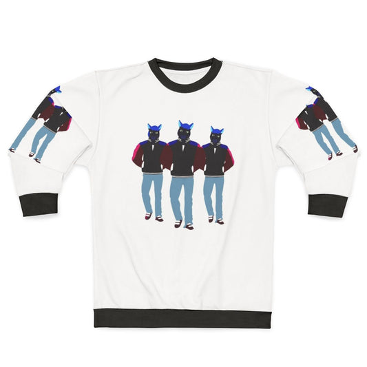 Caravan Palace Lone Digger Cartoon Sweatshirt