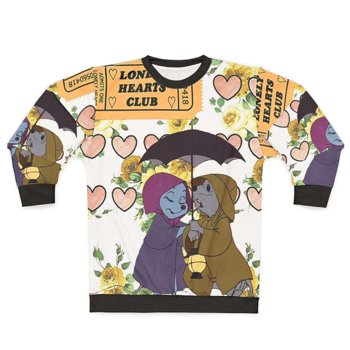 The Rescuers Inspired Lonely Hearts Club Sweatshirt