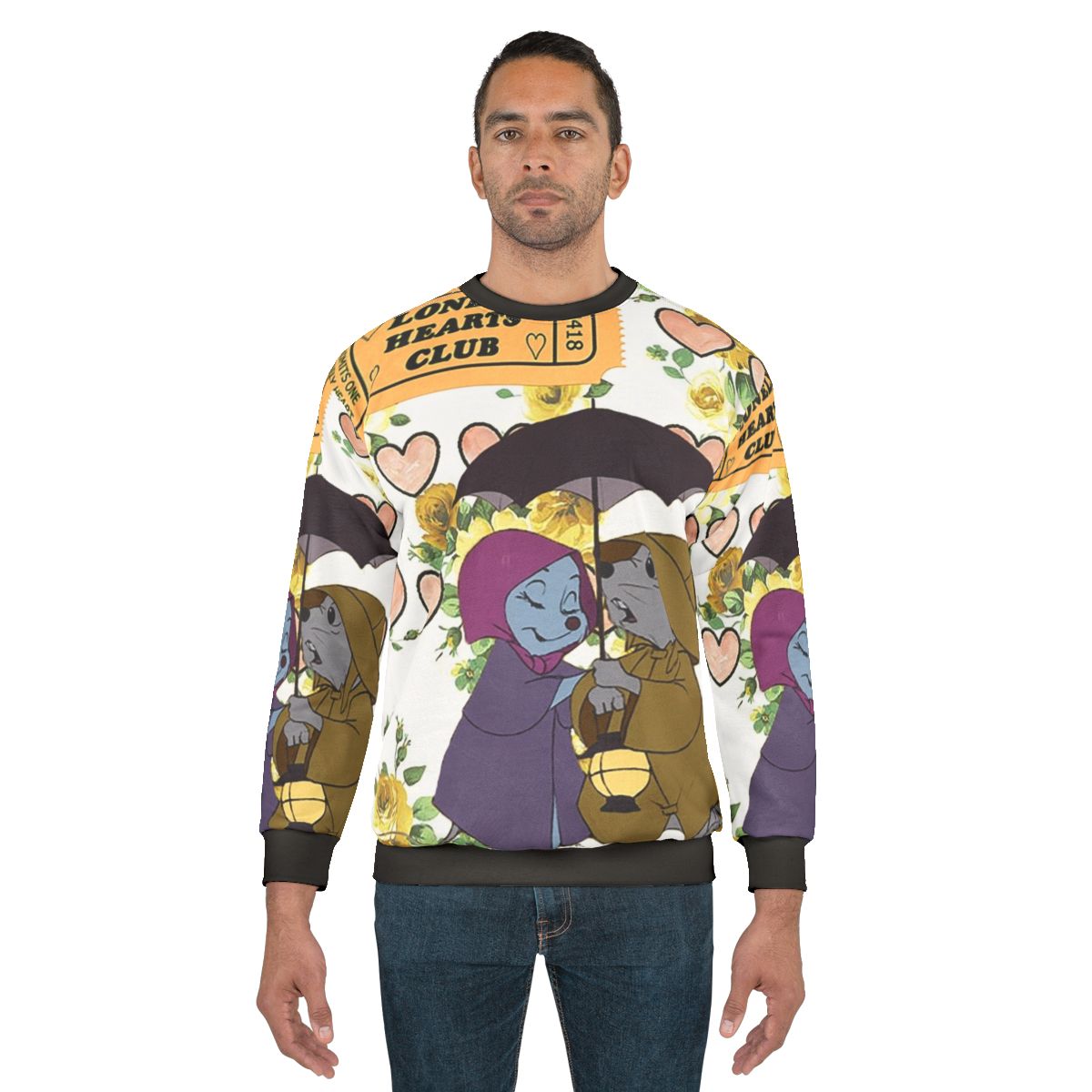 The Rescuers Inspired Lonely Hearts Club Sweatshirt