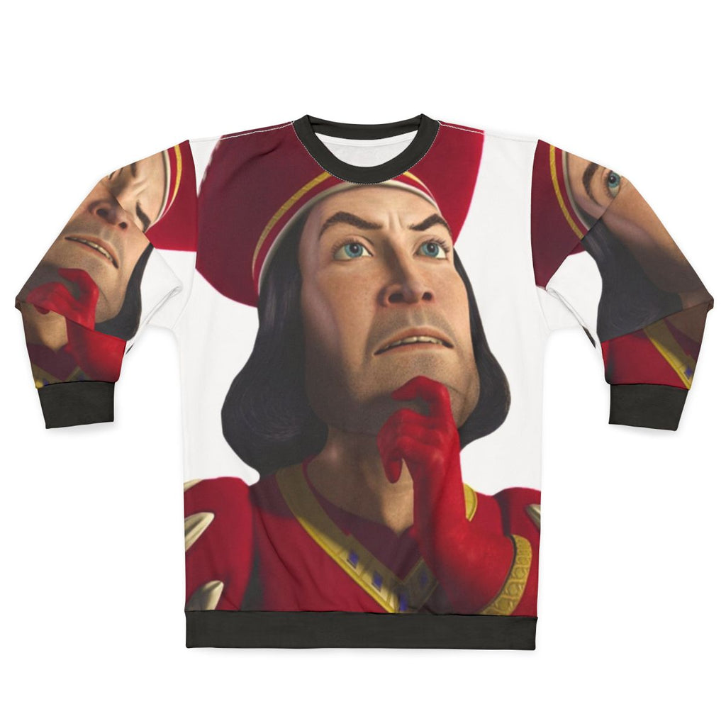 Lord Farquaad Cartoon Character Graphic Sweatshirt