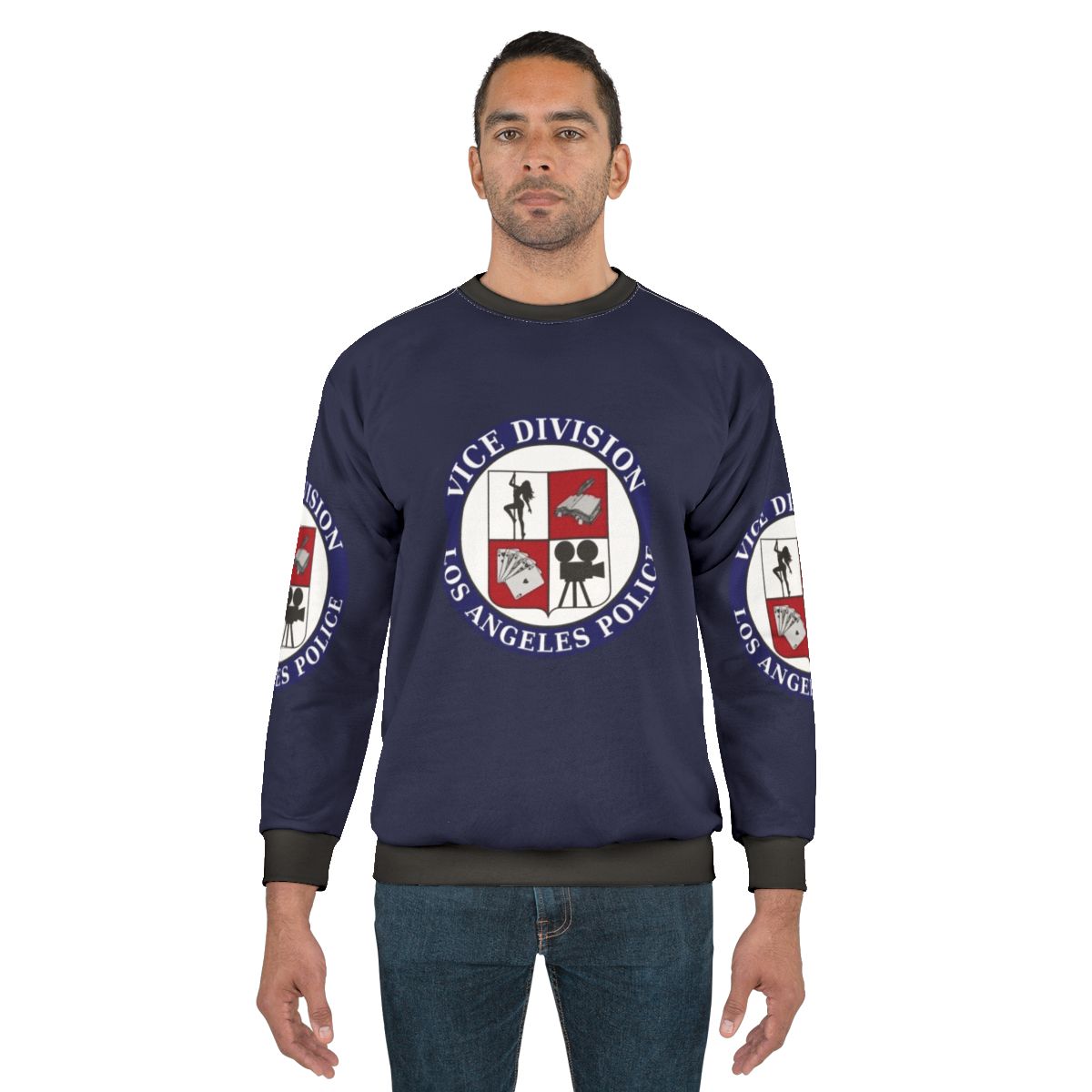 LAPD Vice Division Sweatshirt with Logo