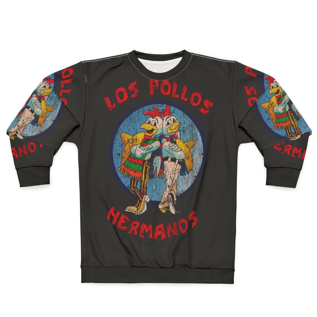 Los Pollos Hermanos Breaking Bad Themed Sweatshirt