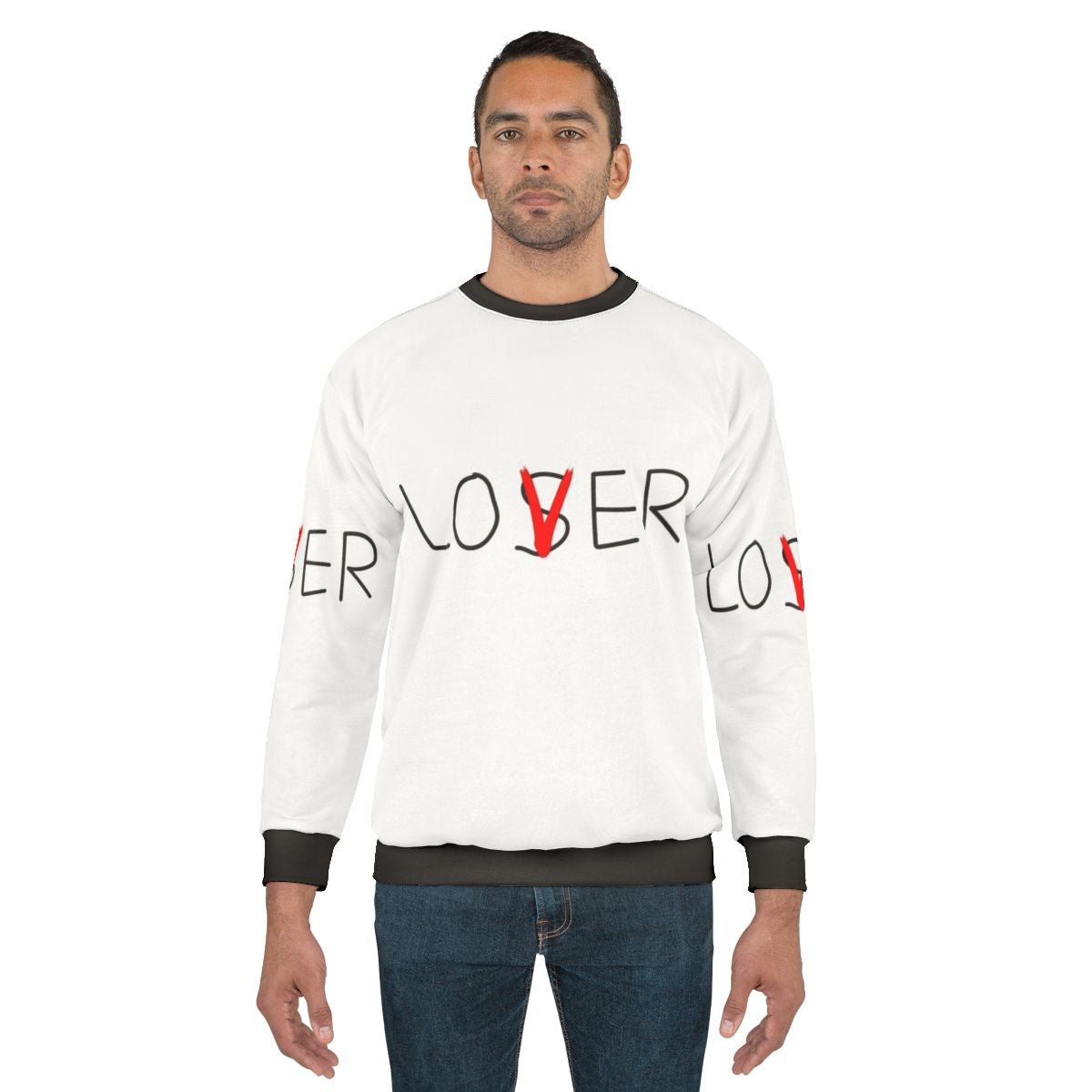 Loser or Lover Funny Couple Sweatshirt