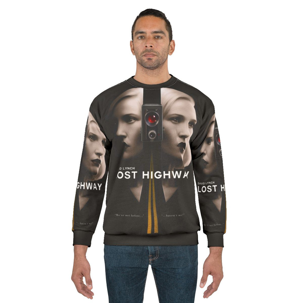 "Lost Highway" David Lynch movie-inspired sweatshirt