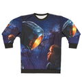 Lost in Space Sci-Fi Sweatshirt with Retro Futuristic Design