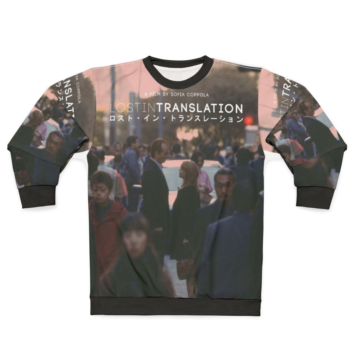 Lost in Translation' Sweatshirt with Classic Movie Imagery