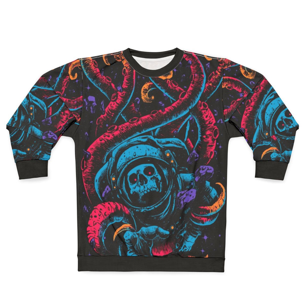 Spooky Lost Sweatshirt 2 - Colorful Surreal Graphic Sweatshirt