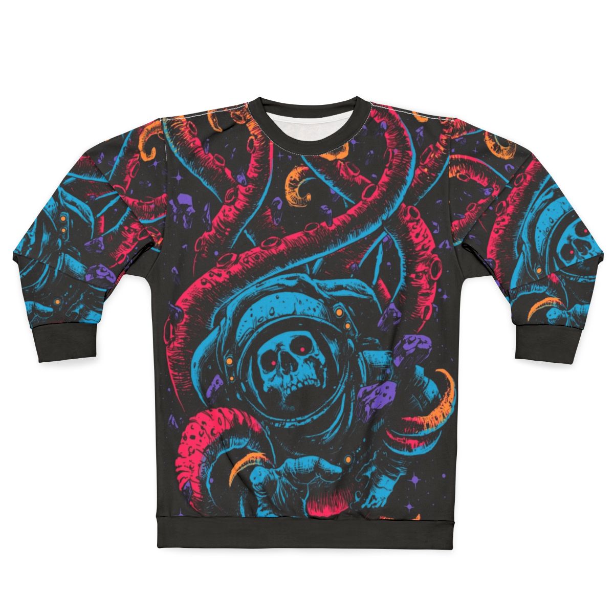 Spooky Lost Sweatshirt 2 - Colorful Surreal Graphic Sweatshirt