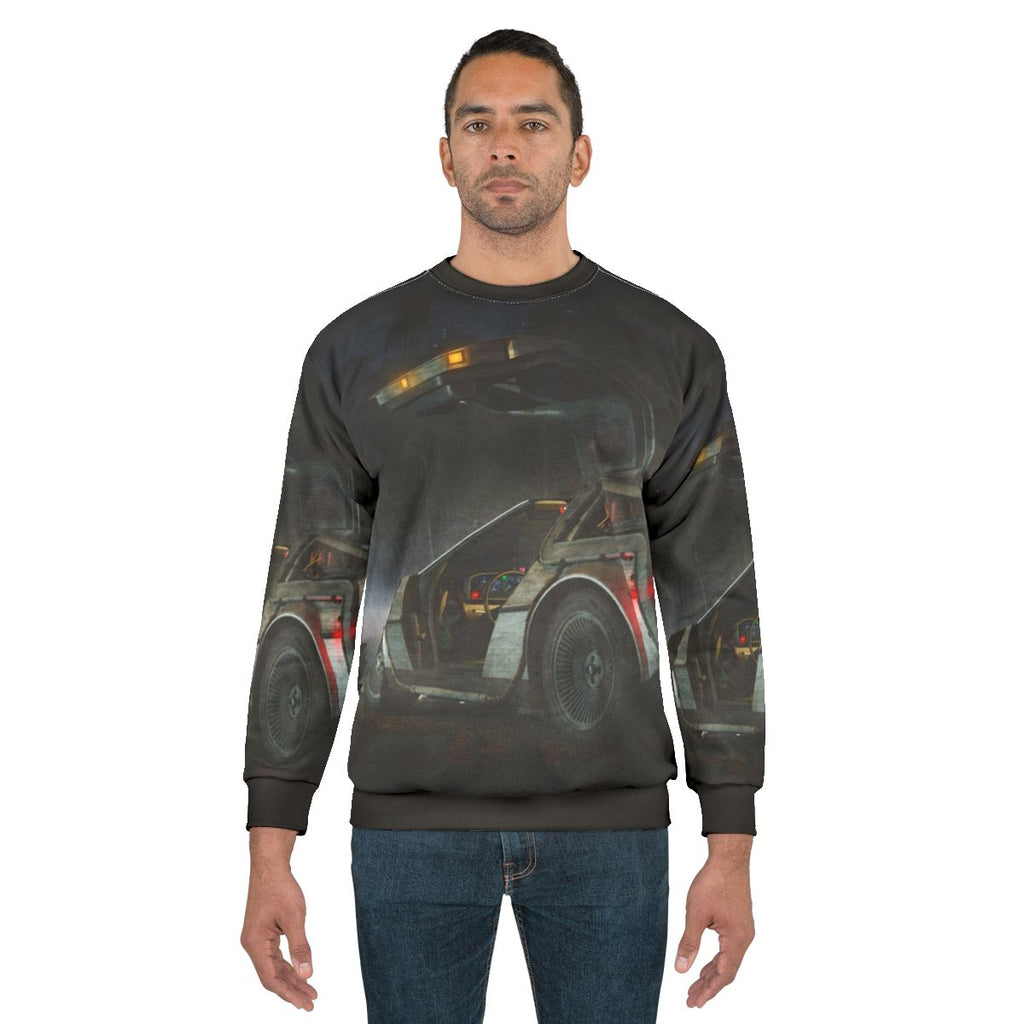 Back to the Future Delorean Retro Sweatshirt