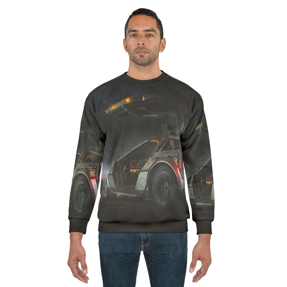 Back to the Future Delorean Retro Sweatshirt