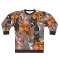 Lotsa Cats Sweatshirt featuring an adorable cat print pattern