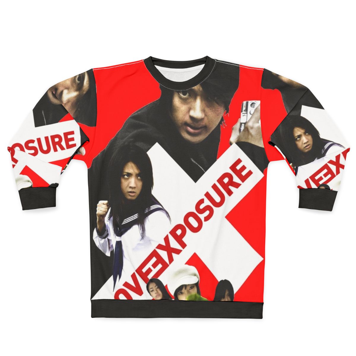 Sion Sono's "Love Exposure" Sweatshirt featuring Japanese cinema-inspired design