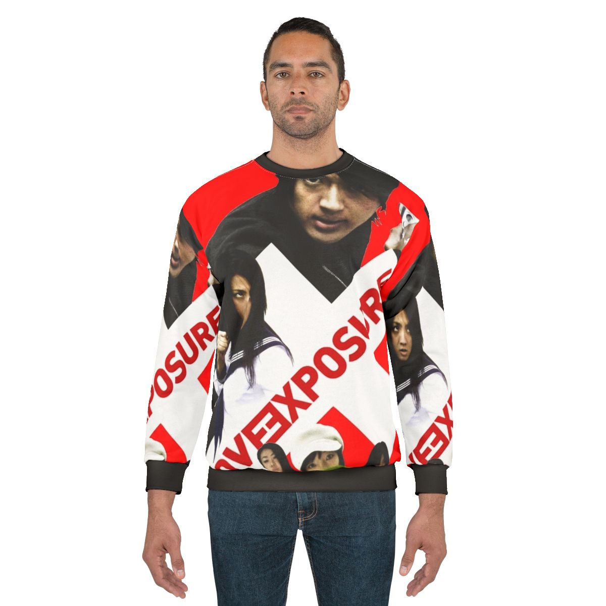 Sion Sono's "Love Exposure" Sweatshirt featuring Japanese cinema-inspired design